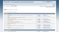 Desktop Screenshot of board.planetpeer.de