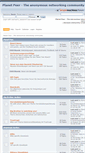 Mobile Screenshot of board.planetpeer.de